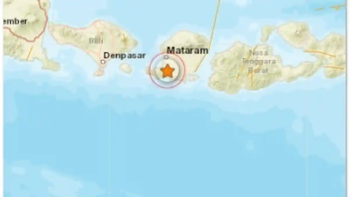 Gempa Bumi Magnitudo 4,6 Guncang Mataram, Dirasakan Hingga Denpasar & Wilayah Bali Lainnya