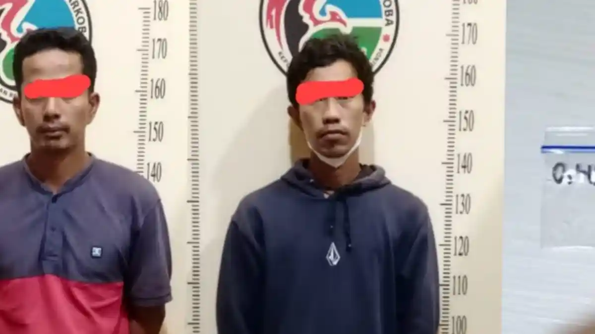 Jual Sabu di Tempat Sepi Kawasan Sambutan Samarinda, Dua Pria Dibekuk Polisi