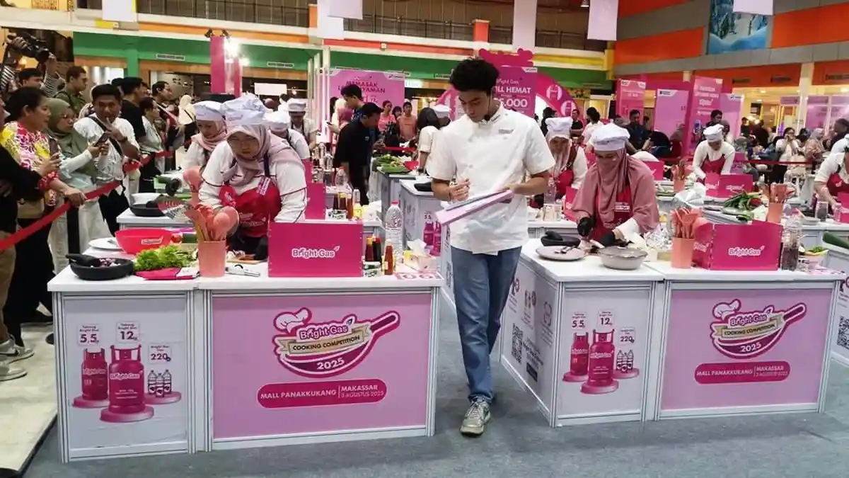 Bright Gas Cooking Competition, Lomba Masak Ala Master Chef di Mal Panakkukang