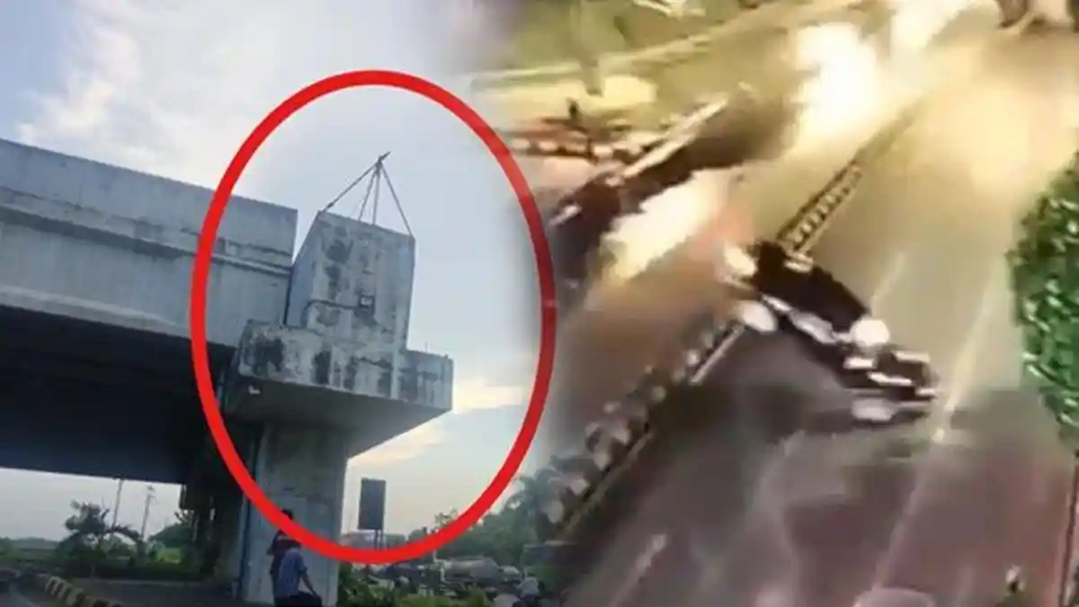 TERUNGKAP Sosok Sopir dan Kronologi Lengkap Mobil BMW Terjun Bebas dari Tol Krian-Gresik