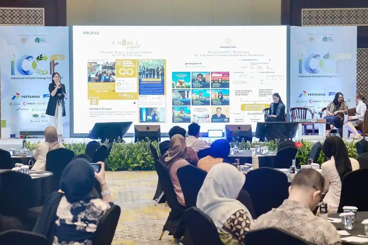 Anak Muda Asal Kaltim Aie Natasha Tampil Sebagai Pembicara ICCF 2025 di Jakarta