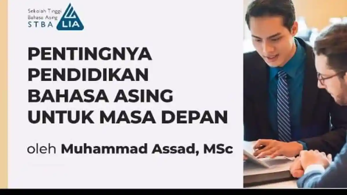 Pengusaan Bahasa Asing Mutlak Hukumnya Dalam Dunia Kerja kata Muhammad Asaad