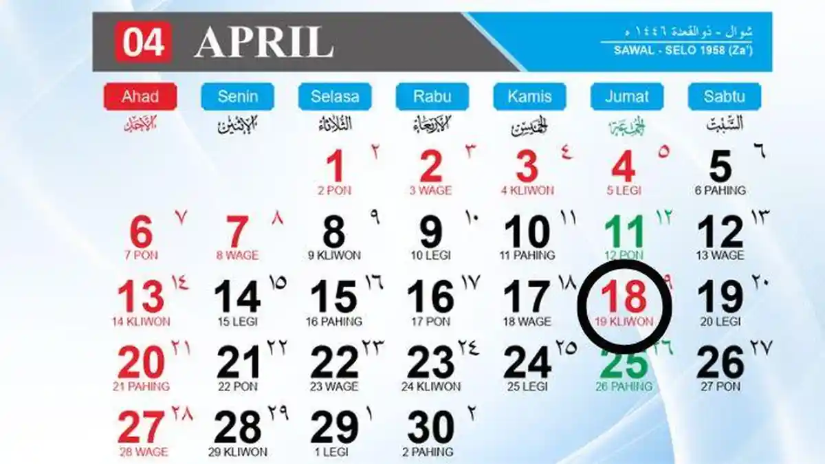 Kalender 2025: Tanggal 18 April 2025 Peringatan Jumat Agung, Libur Sampai Kapan?