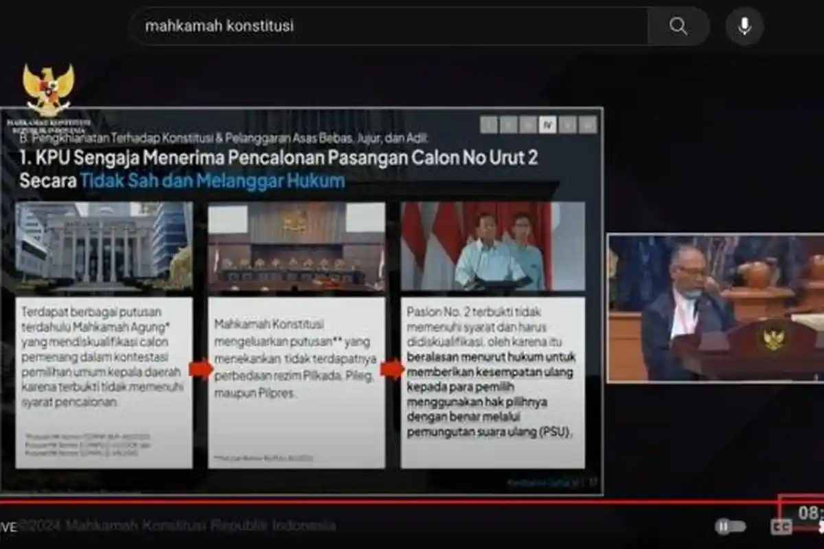 Live Streaming Sidang MK Gugatan Hasil Pilpres 2024, Anies Datang Pagi Ini, Ganjar Hadir Siang Nanti