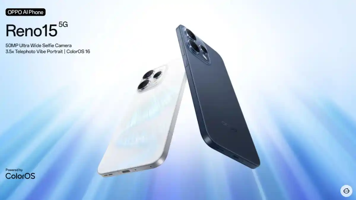 OPPO Reno 15 Andalkan Desain, Kamera, dan AI Mumpuni Kelas Mid-Range