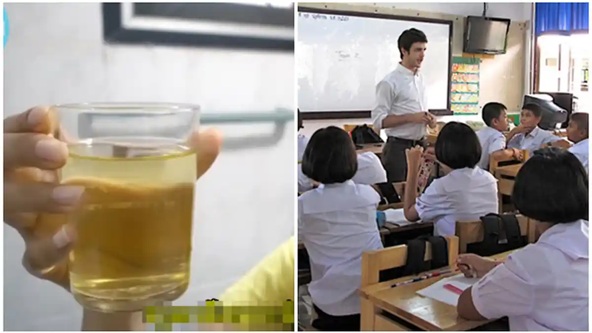 Guru Paksa Murid Minum Air Kencing dan Menyebutnya sebagai Air Suci untuk Menyembuhkan Sakit