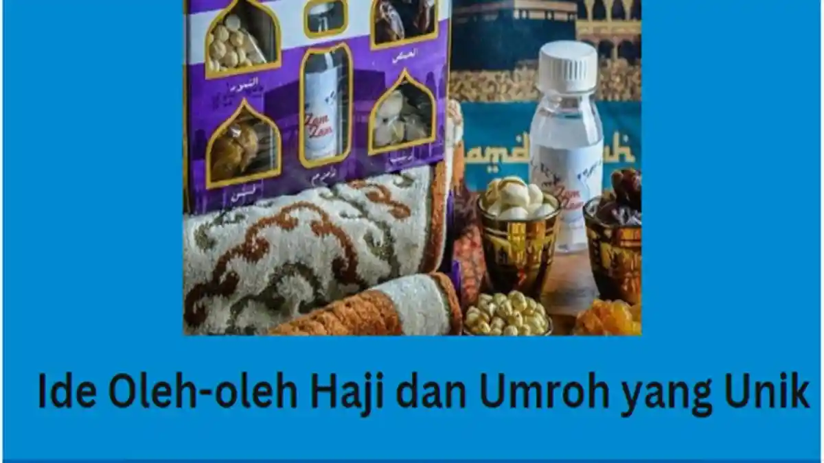 14 Ide Oleh-oleh Haji dan Umroh yang Unik, Ada Coklat Arab dan Madu Kashmir dari Himalaya