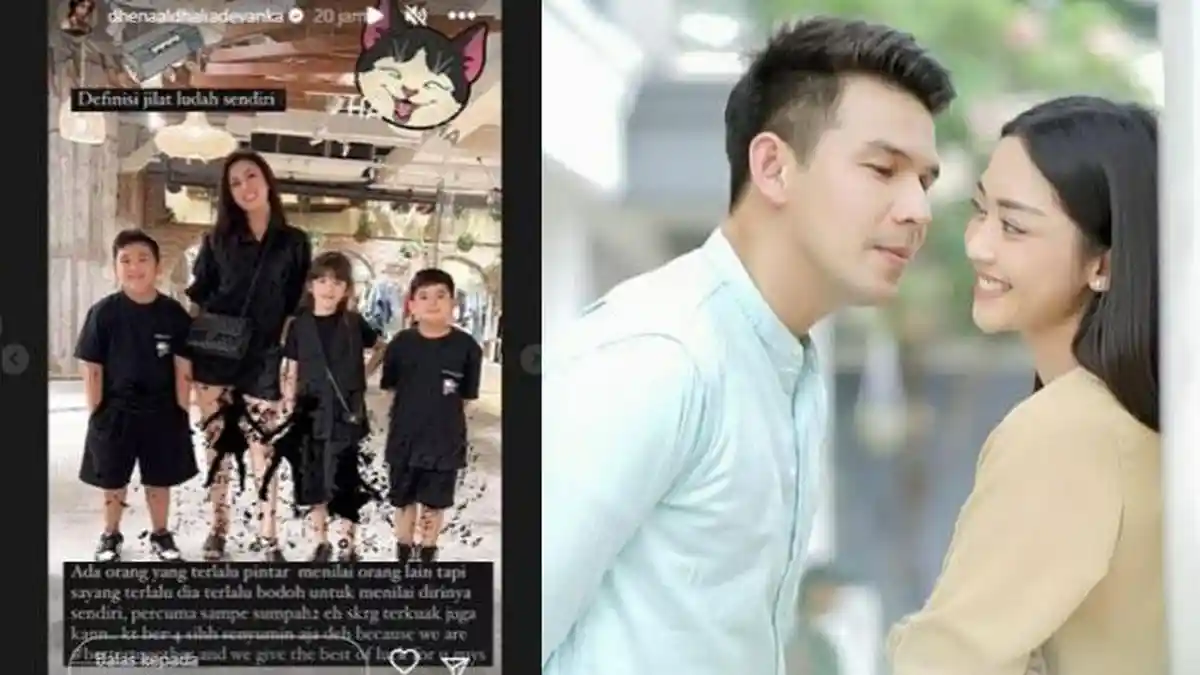 Reaksi Dhena Devanka saat Jonathan Frizzy dan Ririn Dwi Ariyanti Go Public : Jilat Ludah Sendiri