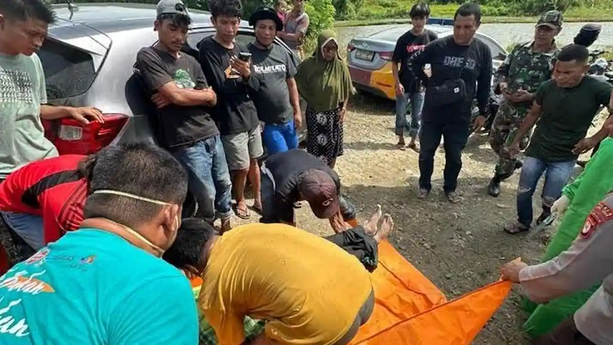 BREAKING NEWS: Jasad Pria Tanpa Identitas Ditemukan di Sungai Tomoni Luwu Timur