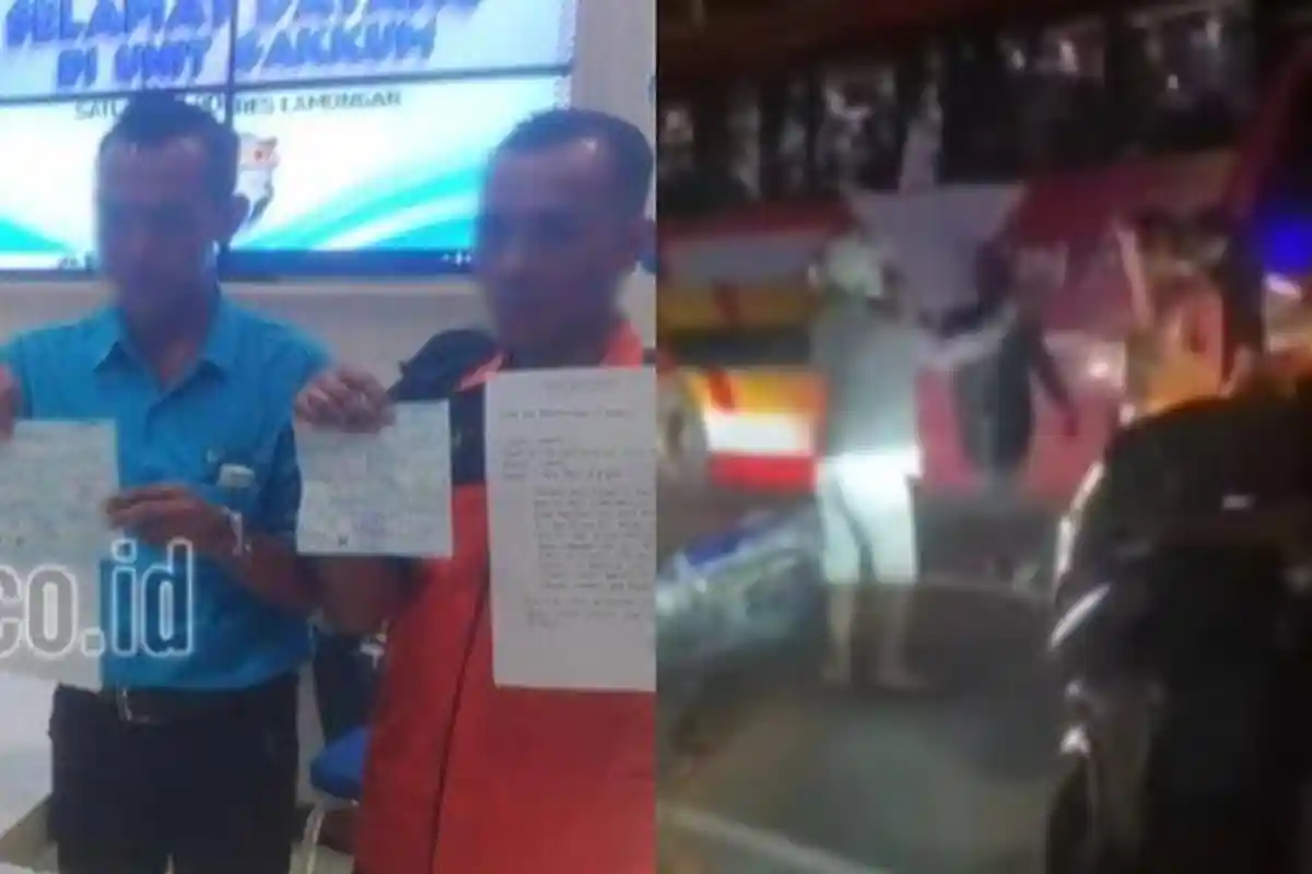 Sosok 2 Sopir Bus Lawan Arah yang Diadang Pengemudi Motor di Lamongan, Begini Nasibnya Kini
