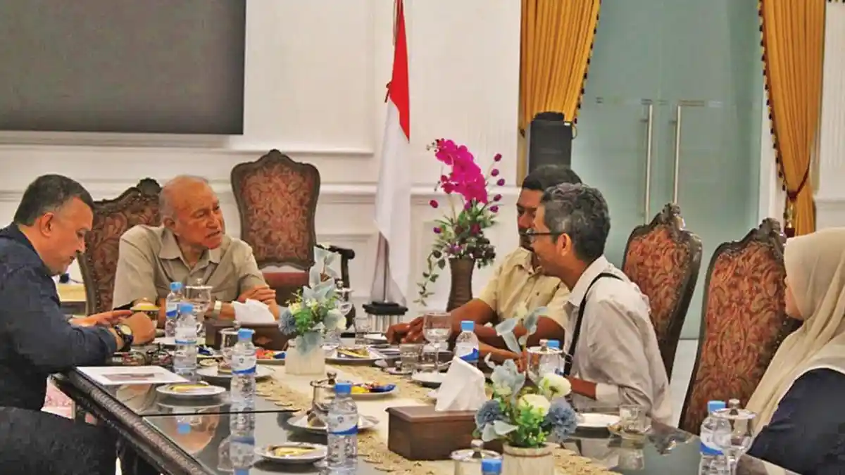 WALHI Aceh Bertemu Wali Nanggroe