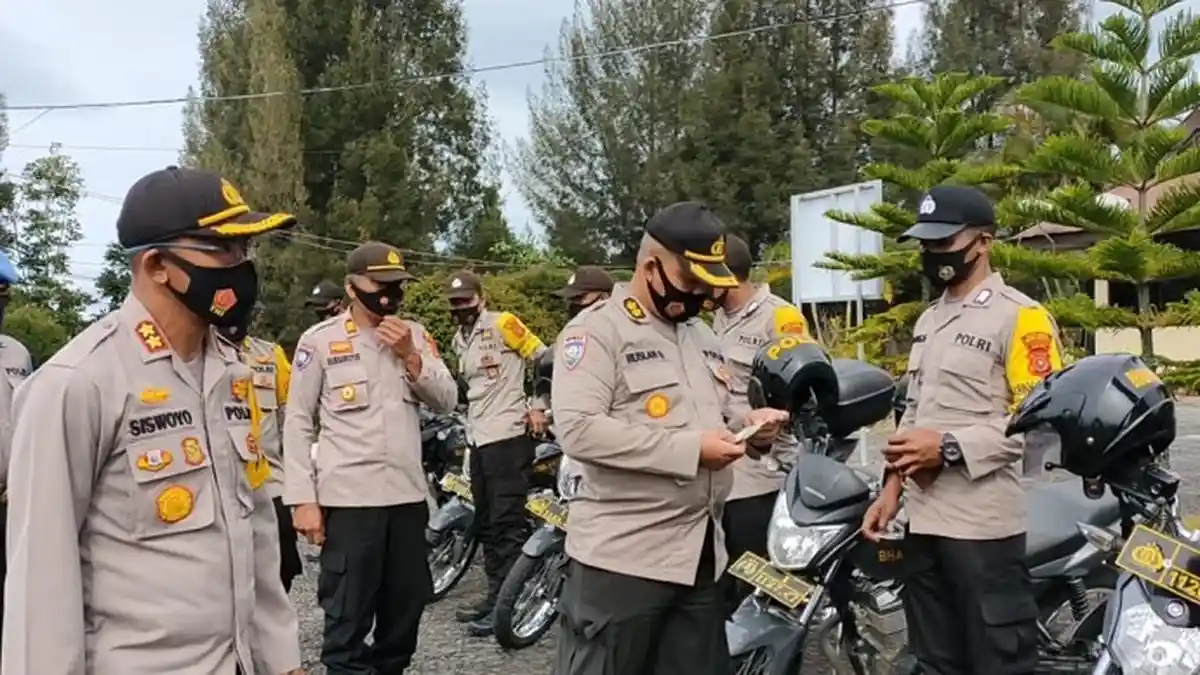 Dirbinmas Polda Aceh Tinjau Kampung Tangguh Covid-19 di Bener Meriah, Minta Warga Patuh Prokes Covid