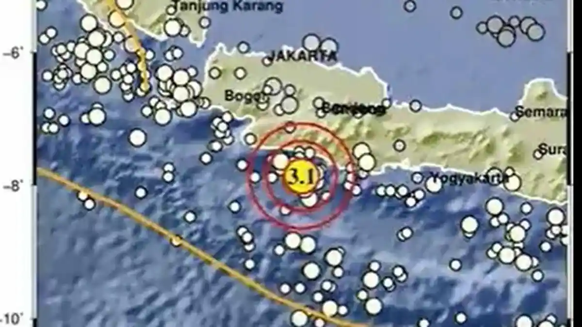 Gempa Bumi Malam Ini Baru Saja Guncang di Laut, Info BMKG Magnitudonya