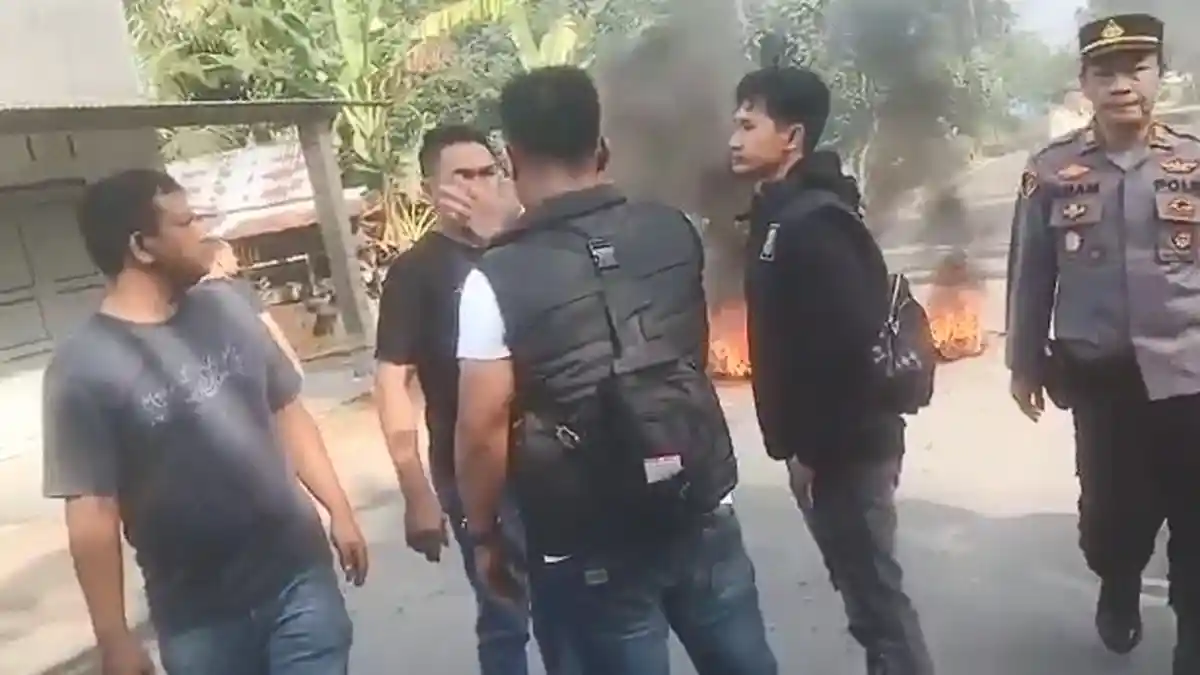 GAWAT, Anggota Polres Langkat Disandera Dipukuli saat Tangkap Anggota OKP Pelaku Bentrokan