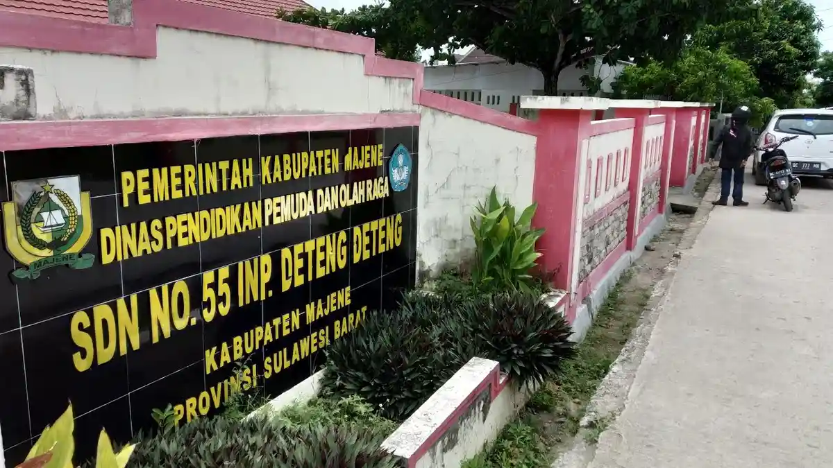 SDN 55 Inpres Deteng-Deteng Disegel, Ini Penjelasan Plt Kepala Disdikpora Majene
