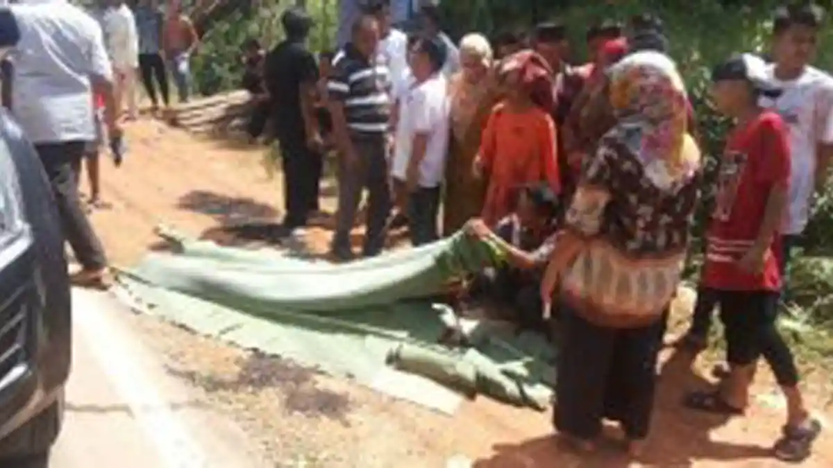 Suami Istri Tewas Kelecelakaan Motor di Hari Lebaran