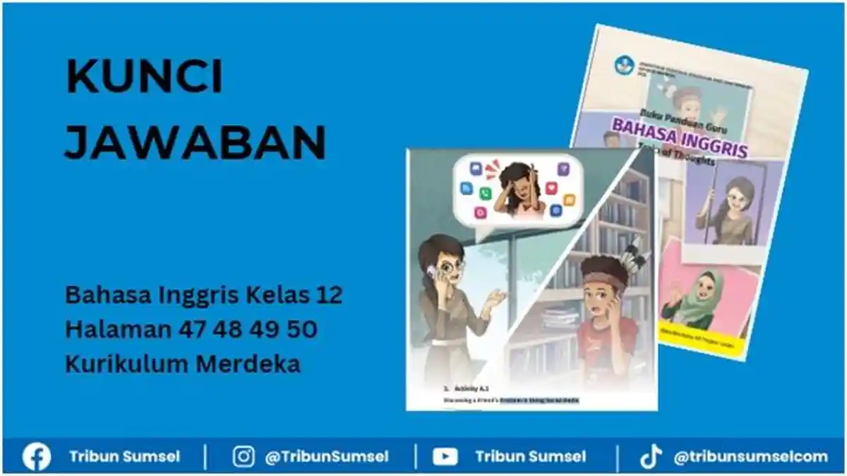 Jawaban Bahasa Inggris Kelas 12 Halaman 47 48 49 50 Kurikulum Merdeka, Problem In Using Social Media