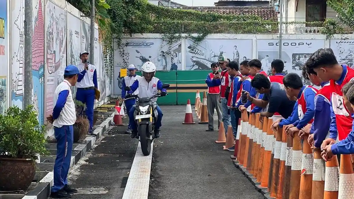 Astra Motor Yogyakarta Gelar Kompetisi Safety Riding, Lahirkan Bibit Pelopor Keselamatan Berkendara - Tribunjogja.com