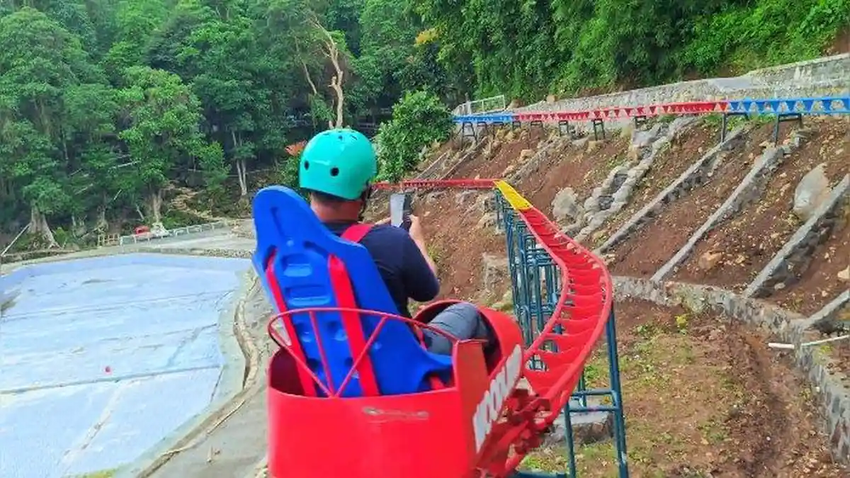 Objek Wisata Keren di Kuningan Ini Punya Wahana Baru, Rollercoaster Tanpa Mesin, Tiketnya Murah