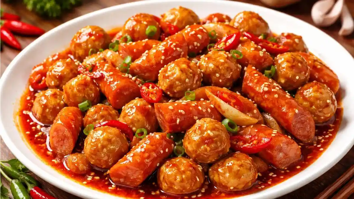 Resep Bakso Sosis Pedas Manis untuk Menu Sahur agar Anak Selera Makan