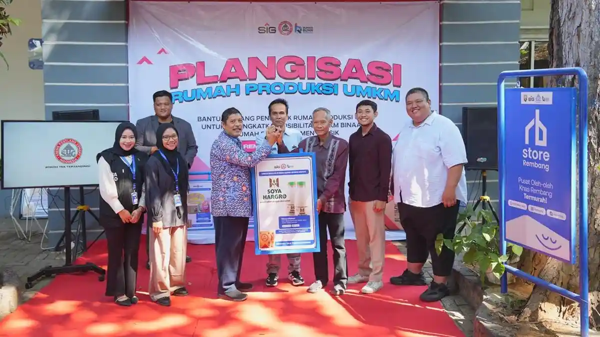 Dukung UMKM, Rumah BUMN Rembang Semen Gresik dan Pemkab Rembang ...