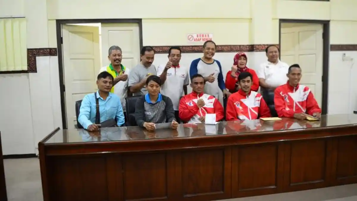 Bupati Juliyatmono Lepas Enam Atlet Asal karanganyar ke Asian Para Games 2018