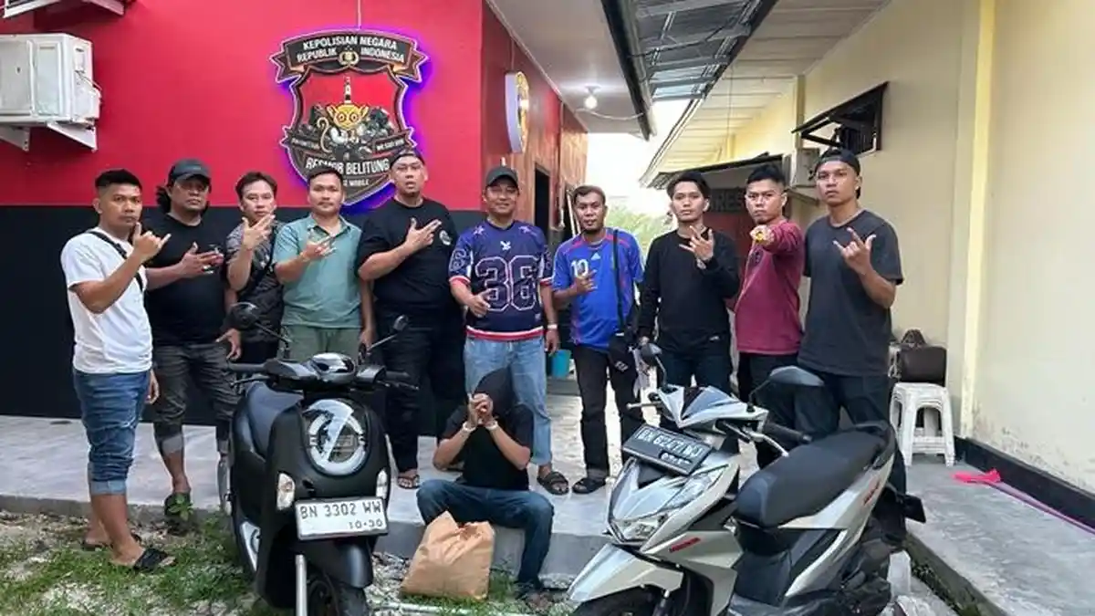 Tim URC Satreskrim Polres Belitung Tangkap Pelaku Curat Pada Momen Bhayangkara ke-80 - Posbelitung.co