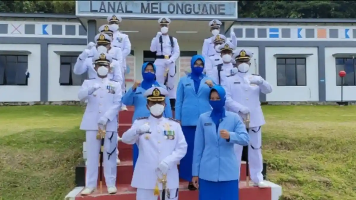 Peringatan HUT ke-76 TNI AL di Talaud Berlangsung Khidmat