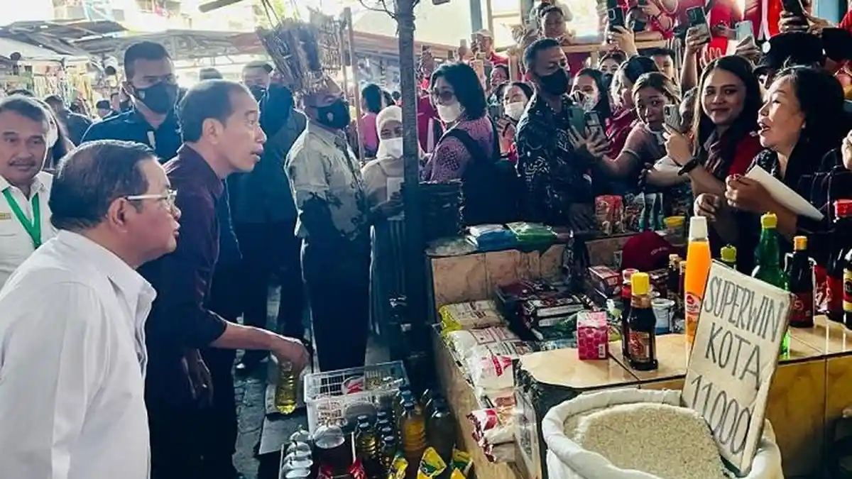 Jokowi: Harga Sembako di Sulawesi Utara Stabil dan Inflasi Terkendali