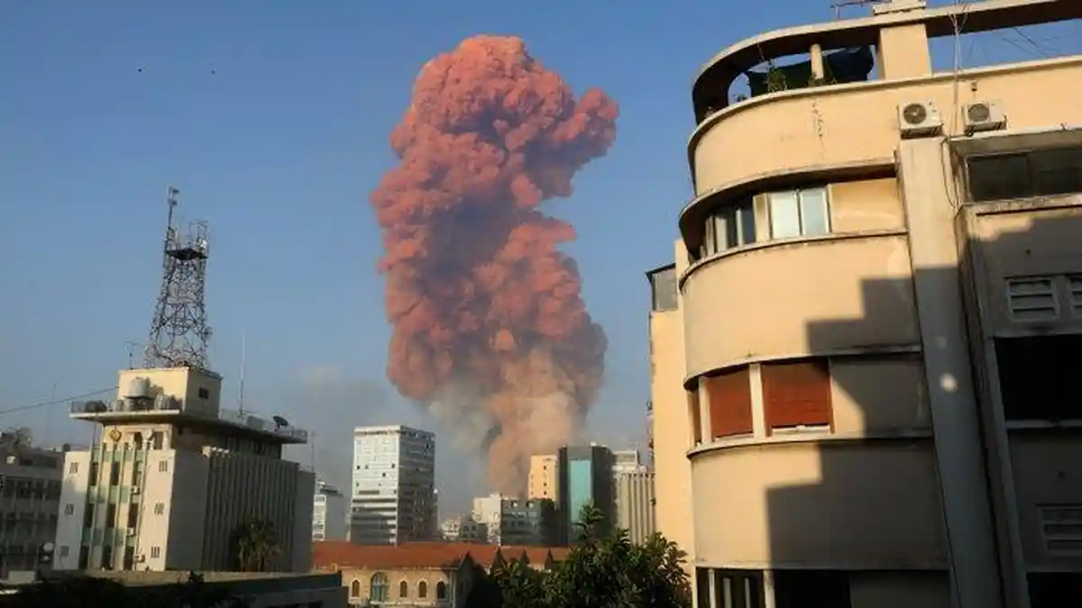 Dua Kali Ledakan Guncang Beirut, Lebanon: 73 Orang Tewas dan Ribuan Lainnya Terluka