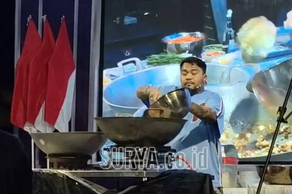 Kenalkan Bandeng Gresik, Live Cooking Bareng Jebolan Masterchef King Abdi di Bandar Grissee