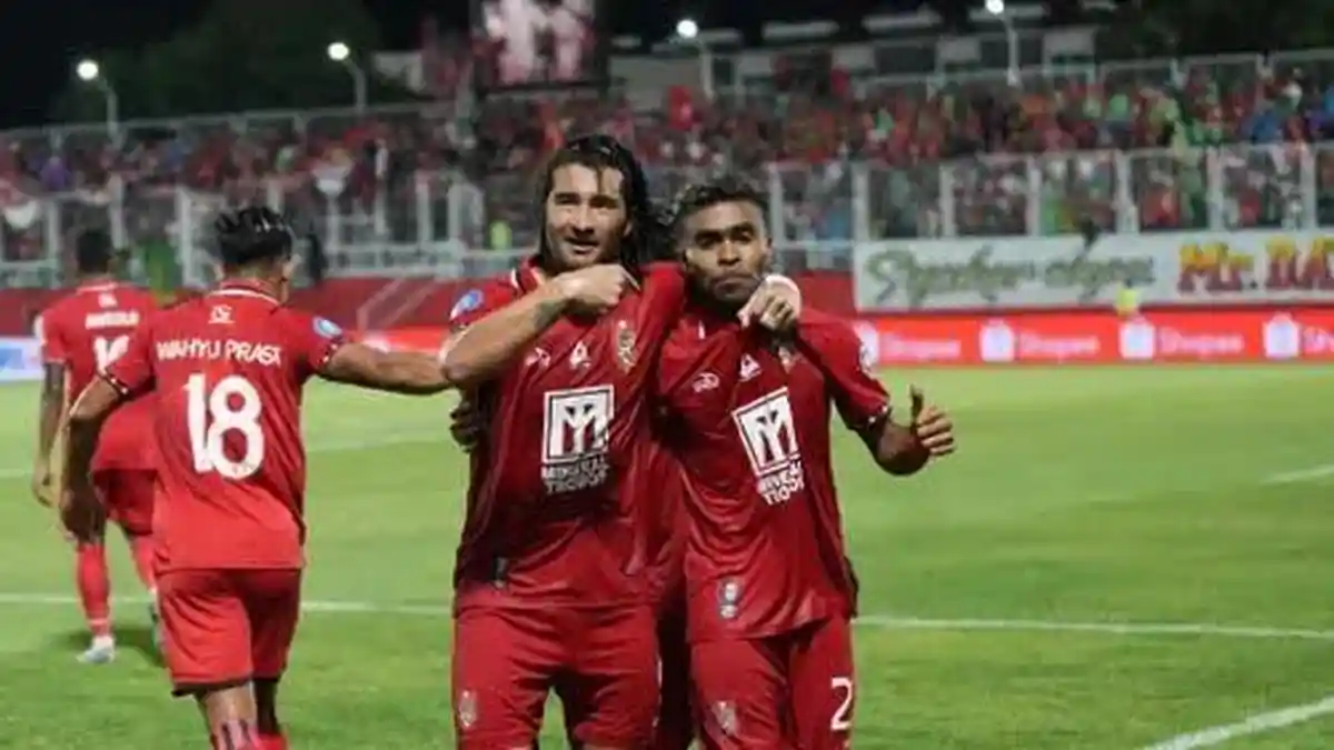Kilas Balik Pertandingan Malut United di Gelora Kie Raha Ternate