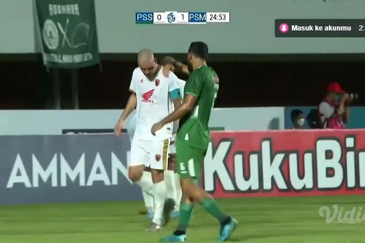 SEDANG BERLANGSUNG! PSS Sleman Vs PSM Makassar di Liga 1 di Indosiar dan Vidio.com, Linknya Disini
