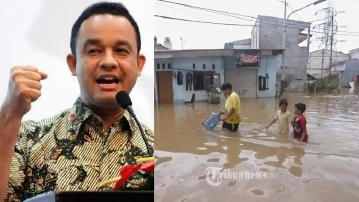 Gerindra Sindir Anies Tak Seperti Jokowi Tangani Banjir Jakarta