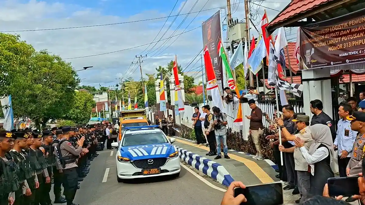Daftar 6 Kecamatan Mulai Distribusi Logistik PSU Pilkada Barito Utara