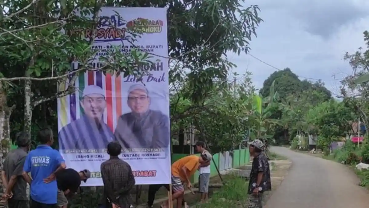 Mantap Gandeng Ustadz Rosyadi di Pilkada HST 2024, Samsul Rizal Tebar ...