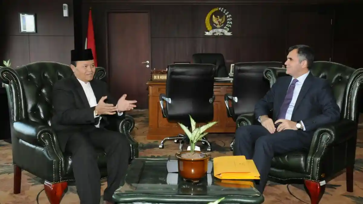 Dubes Turki Berpamitan Pada Wakil Ketua MPR RI