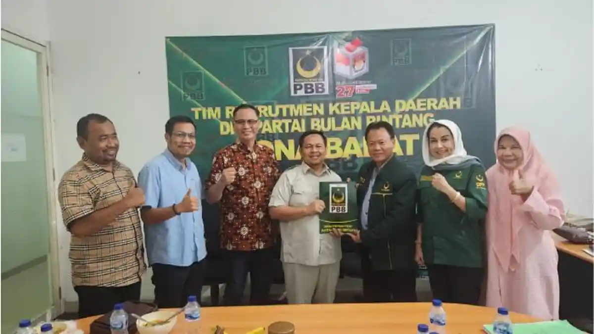 Fud-Aher Terima Surat Rekomendasi PBB di Pilkada KSB 2024
