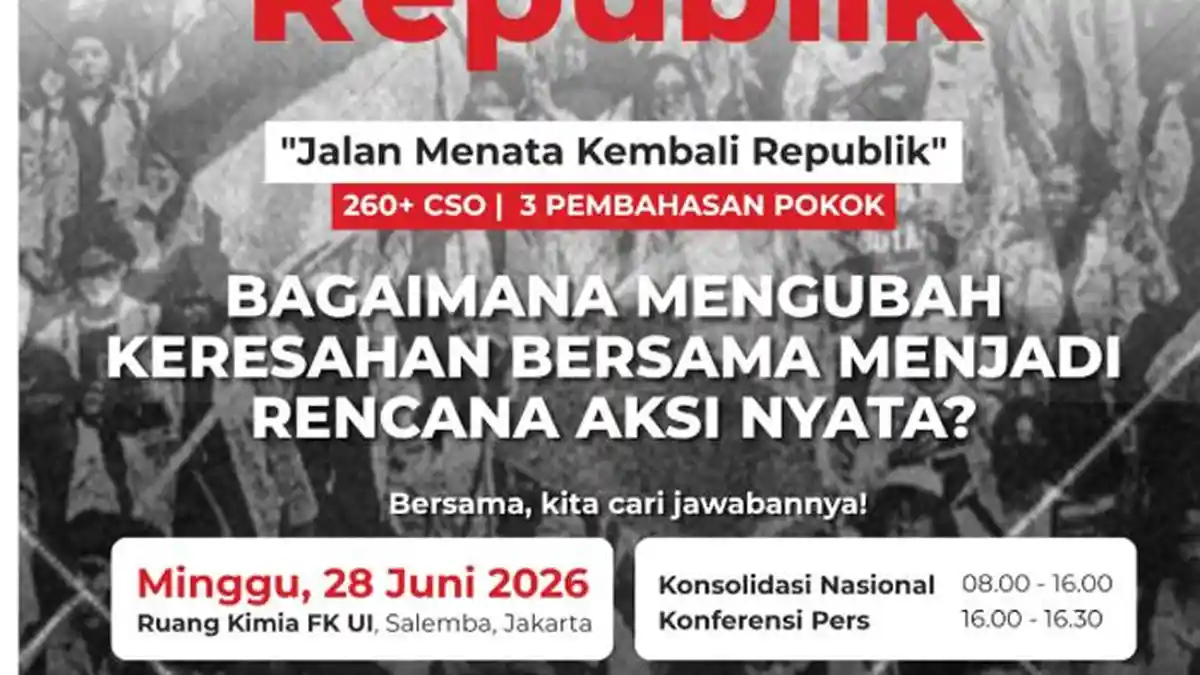 Acara Konsolidasi Nasional Konferensi Republik Dibatalkan Kampus, Panitia Lanjutkan Acara Lewat Zoom - Tribunnews.com