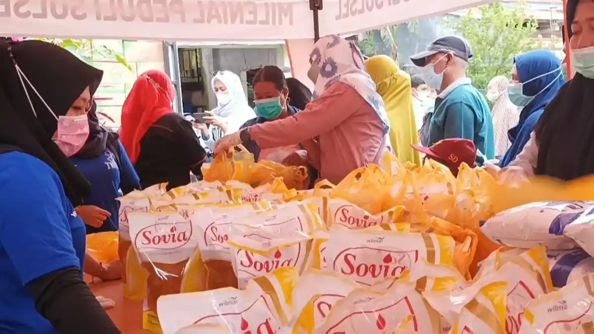 Harga Minyak Goreng 1 Liter di Bone Rp 30 ribu, Penjual: Memang Sudah Begitu Harganya