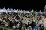 Jaga Nilai-nilai Syariat, Panitia Pisah Pengunjung Laki-laki dan Perempuan di Pentas Seni HUT Abdya 