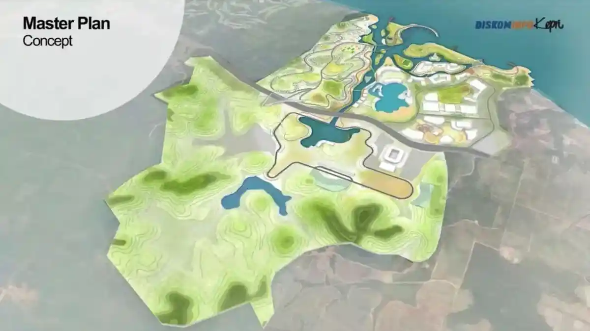 Melihat Bintan International Circuit Kepri, Tempat Balap Mobil F1 Dirancang Mirip Circuit de Monaco