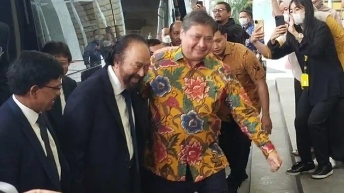 Peluang Anies Baswedan Dipasangkan dengan Ridwan Kamil setelah Pertemuan Surya Paloh dan Airlangga