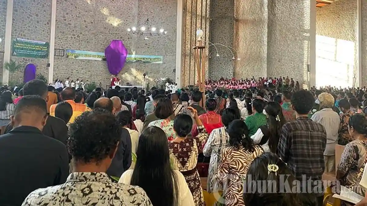 Berikut Jadwal Misa Pekan Suci di Gereja Katolik St Gabriel Nunukan, Umat Diimbau Datang Lebih Awal