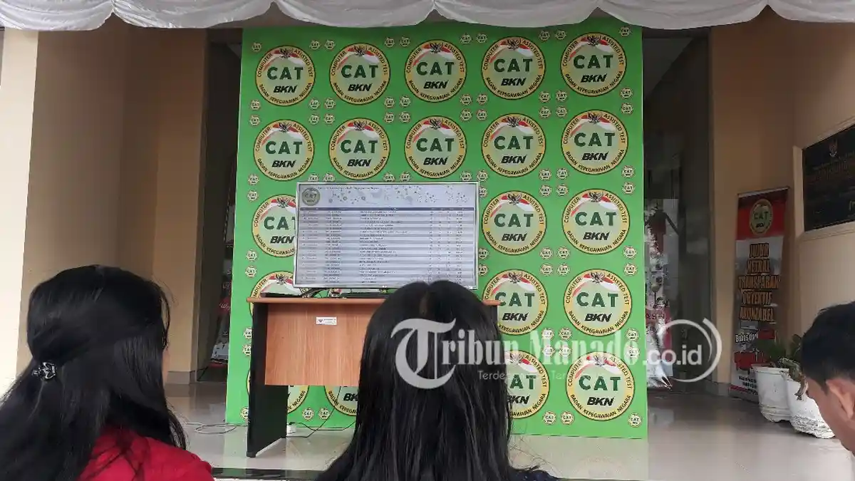 Peserta Seleksi CPNS Kabupaten Sangihe Ikut Tes Kompetensi Dasar