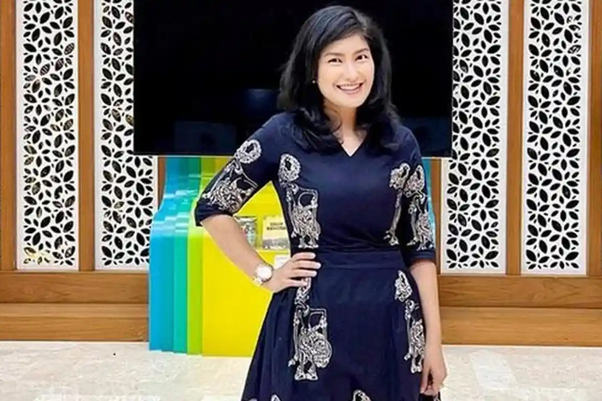 Inilah Valerina Daniel,Sosok Bertugas SebagaiPembawa Acara Peringatan HUT Ke-78 RI di Istana Merdeka