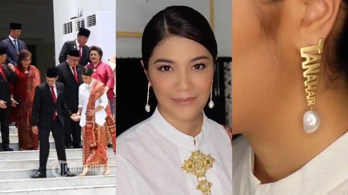 Ini Harga Anting Bertuliskan 'Tanah Air' Franka Franklin Istri Nadiem Makarim Menteri Pendidikan