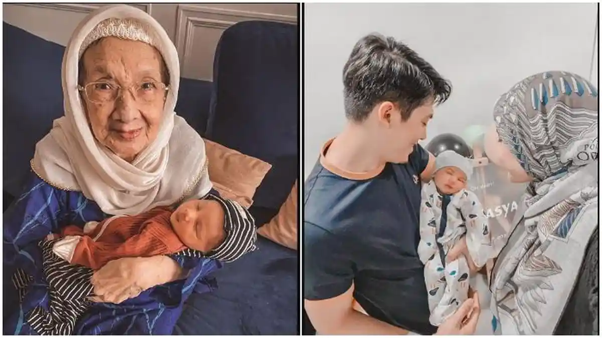 Potret Nenek Irwansyah saat Gendong Ukkasya, Zaskia Sungkar: Tiap Tahun Elus Perut Sambil Doain
