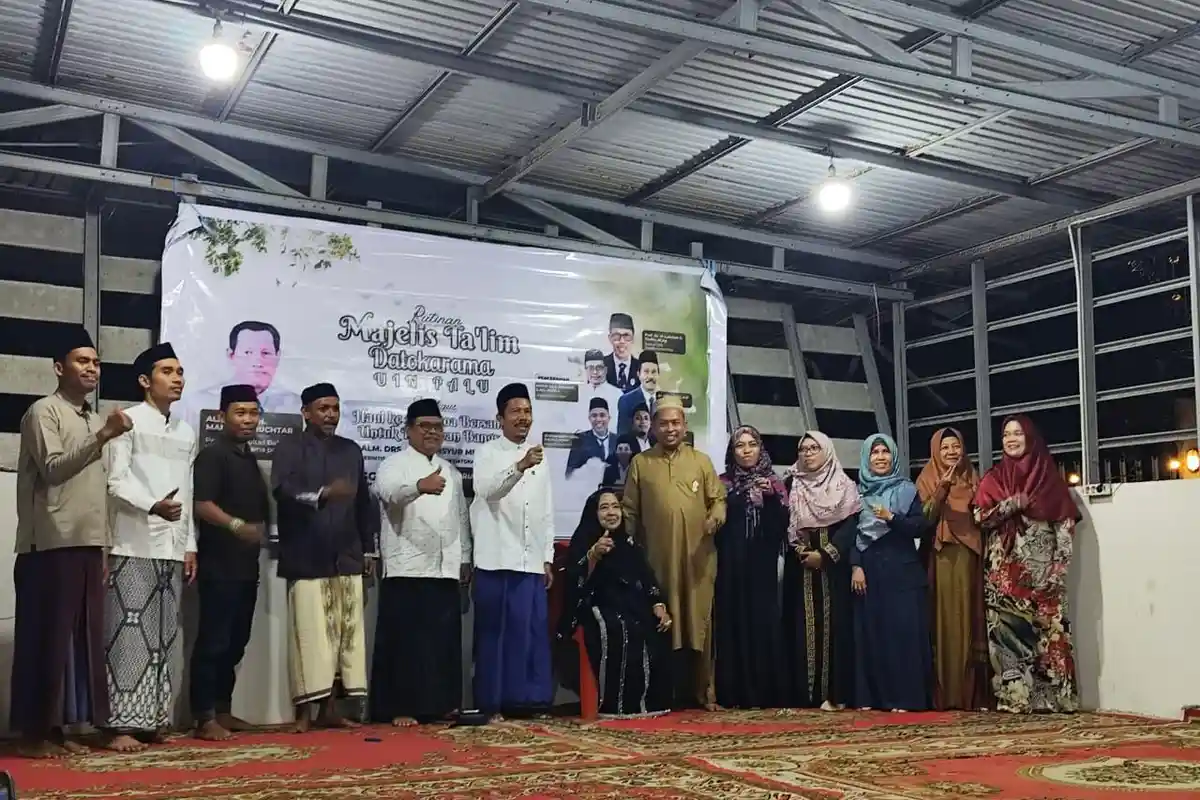 Majelis Taklim Datokarama Menggelar Haul Ke-21 KH Mansyur Muchtar Seorang Perintis FDKI UIN Palu