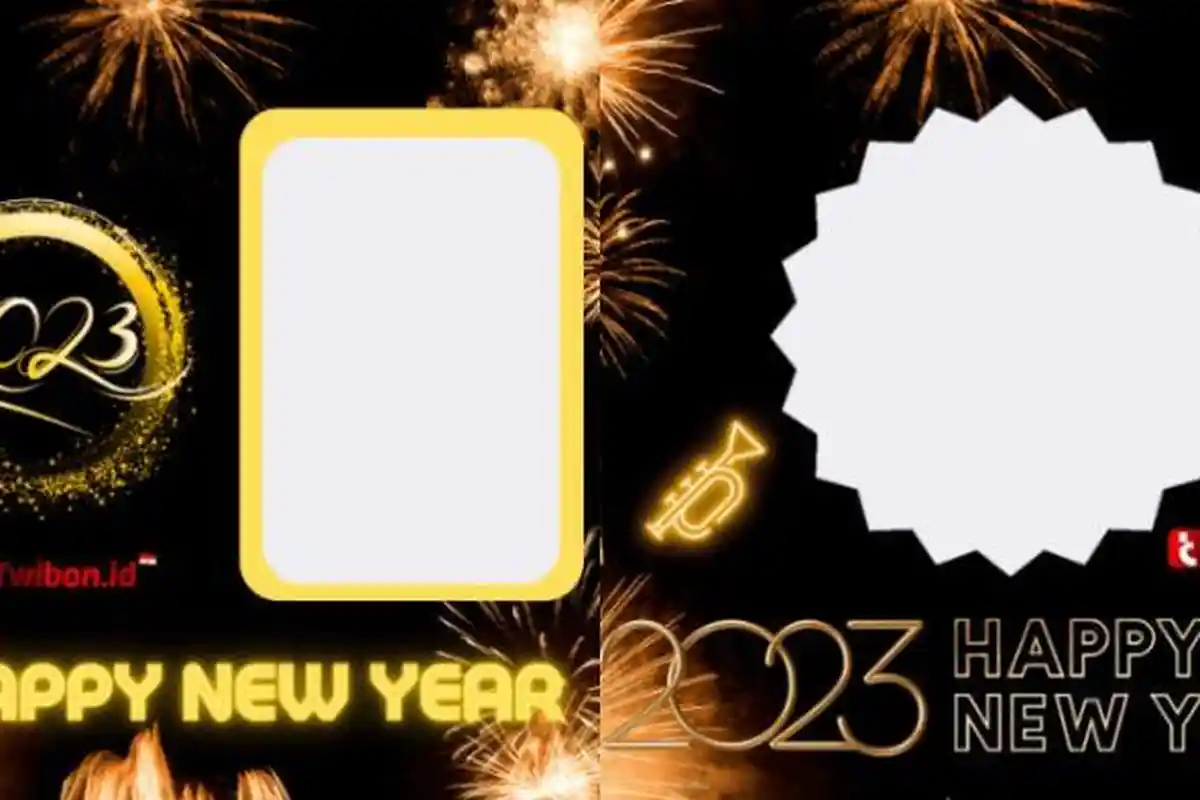 20 Twibbon dan Ucapan Selamat Tahun Baru 2023, Ramaikan dengan Share di Media Sosial